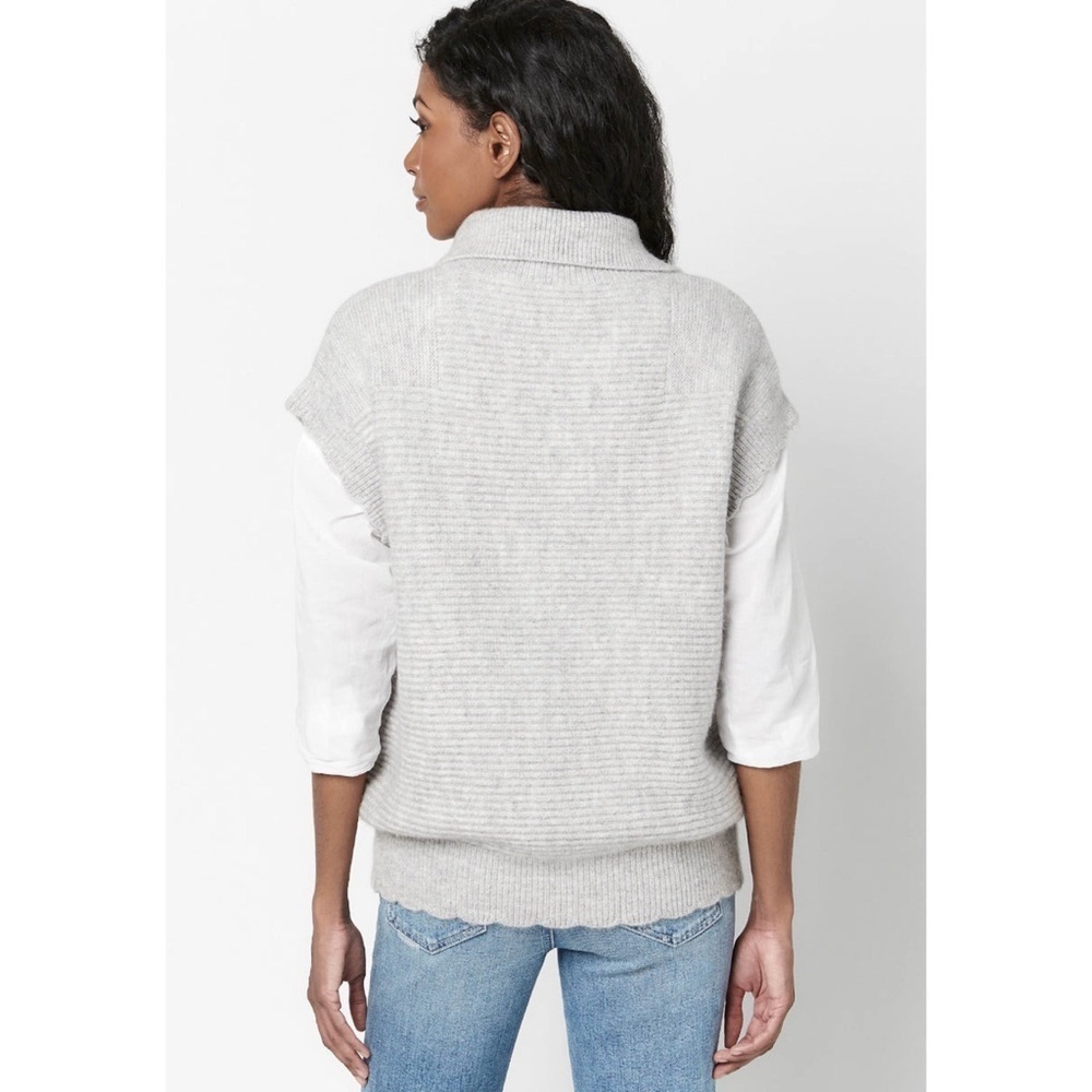 BUFFALO DAVID BITTON • Funnel Neck Larissa Sweater Vest - Picture 3 of 7
